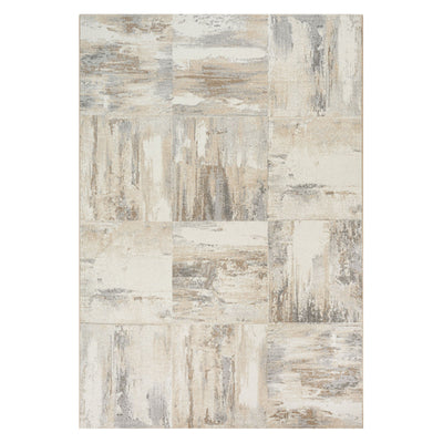 Tulum Cream and Grey Rug (240 x 340cm)