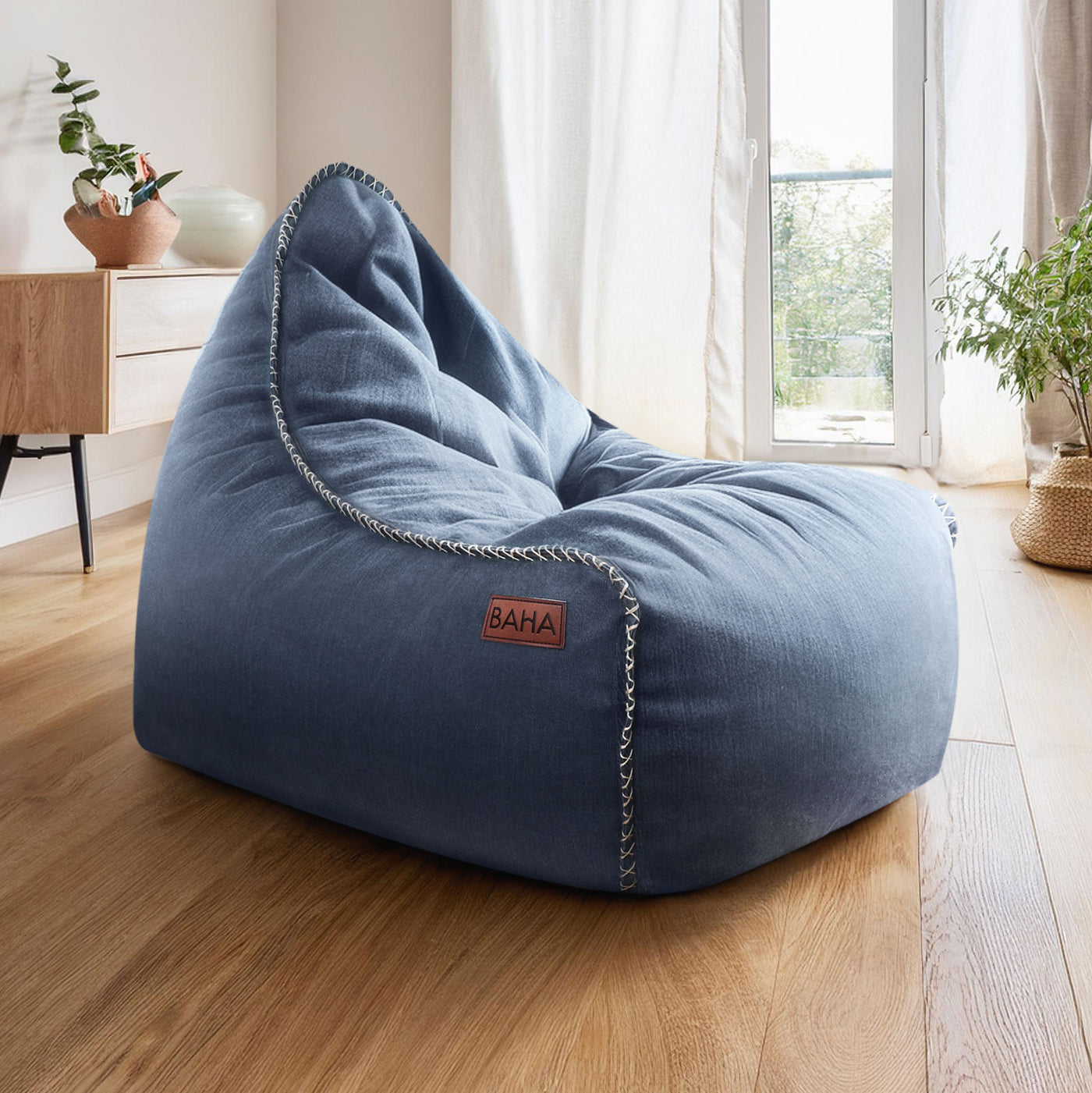 The Bilby Canvas Bean Bag (96x80x70cm)