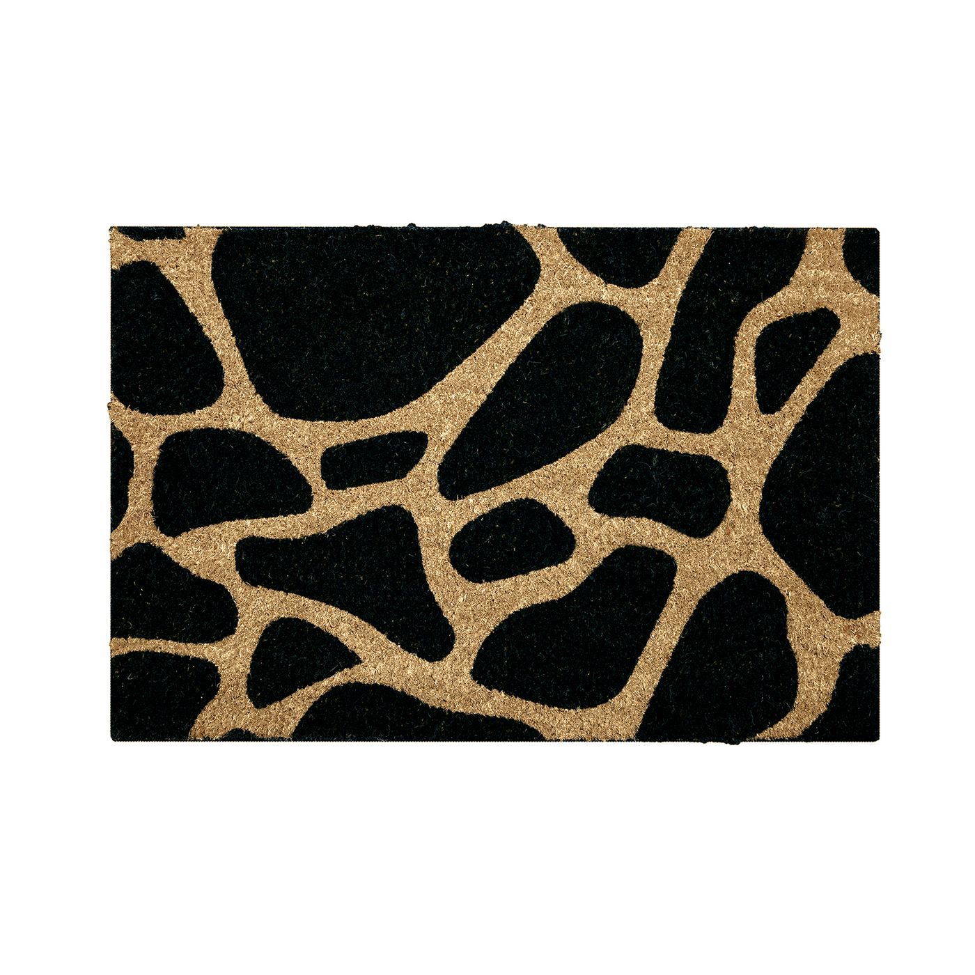 BAHA Natural Coir Fibre Door Mat (Giraffe Print) (60 x 40cm) - Baha