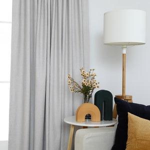 Marlo S-Fold Blockout Curtain (Cloud)