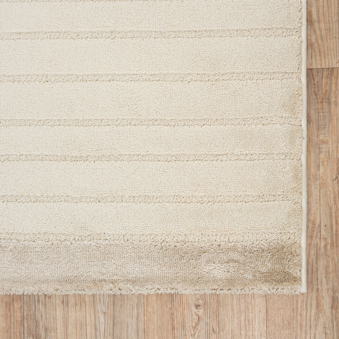 Kari Striped Cream and Gold Rug (240 x 340cm)