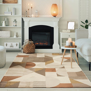 Laspi Geometric Rug (160 x 230cm) - Baha