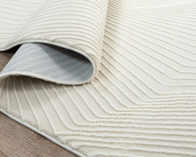 Cala High Low Cream Rug (240 x 340cm)