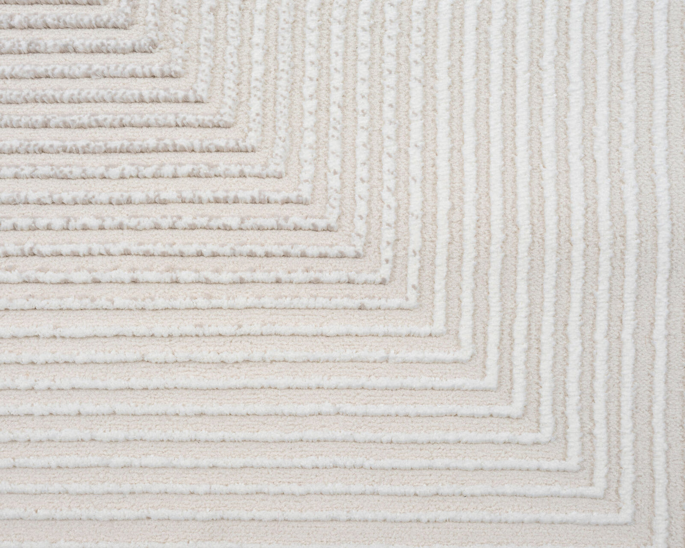 Maho Geometric Cream Rug (160 x 230cm) - Baha