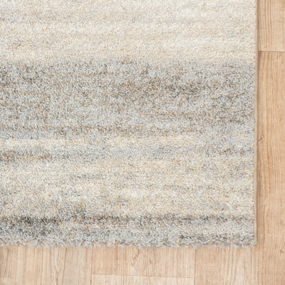 Praia Cream and Grey Rug (240