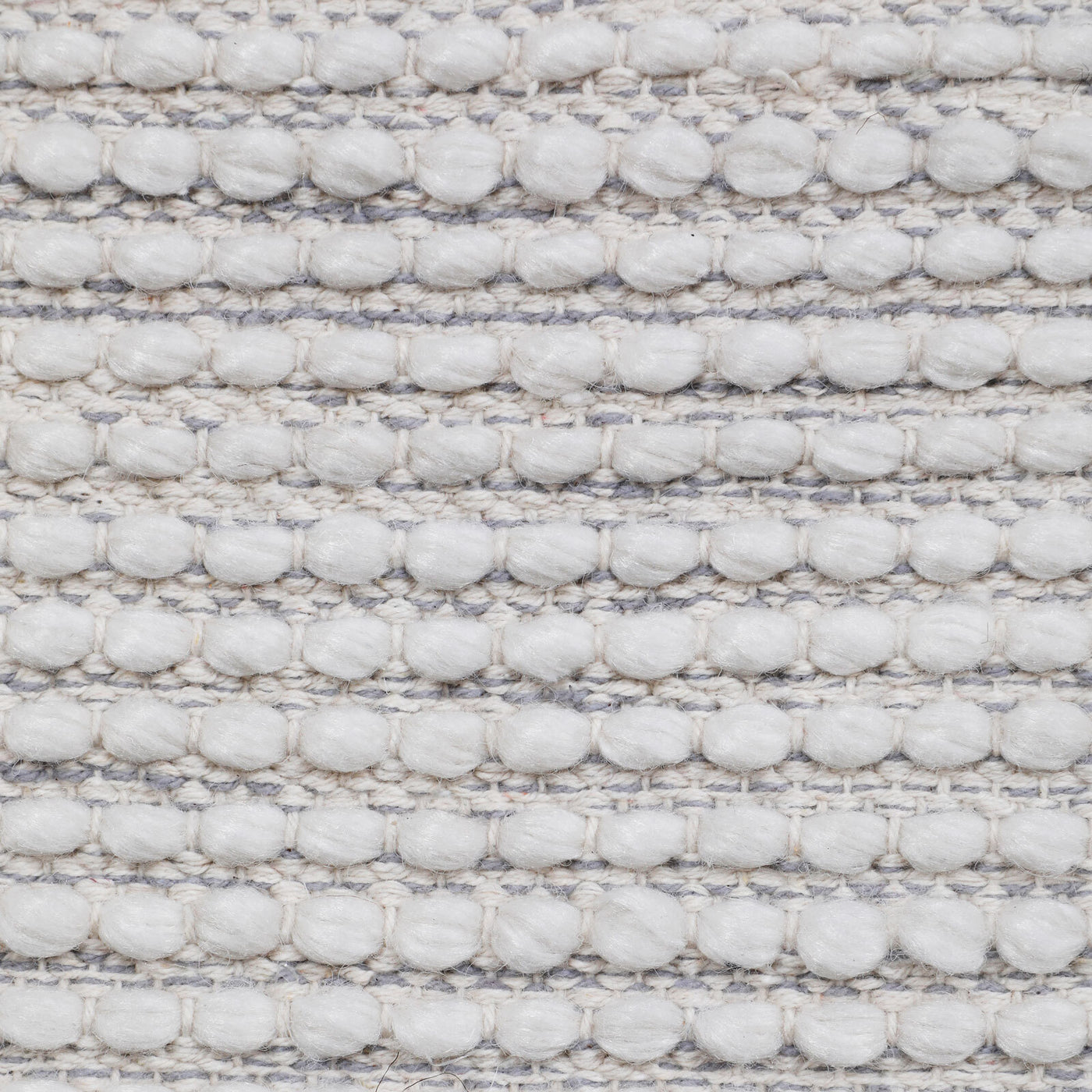 Lanta Cream Textured Flatweave Rug (160 X 230cm) - Baha