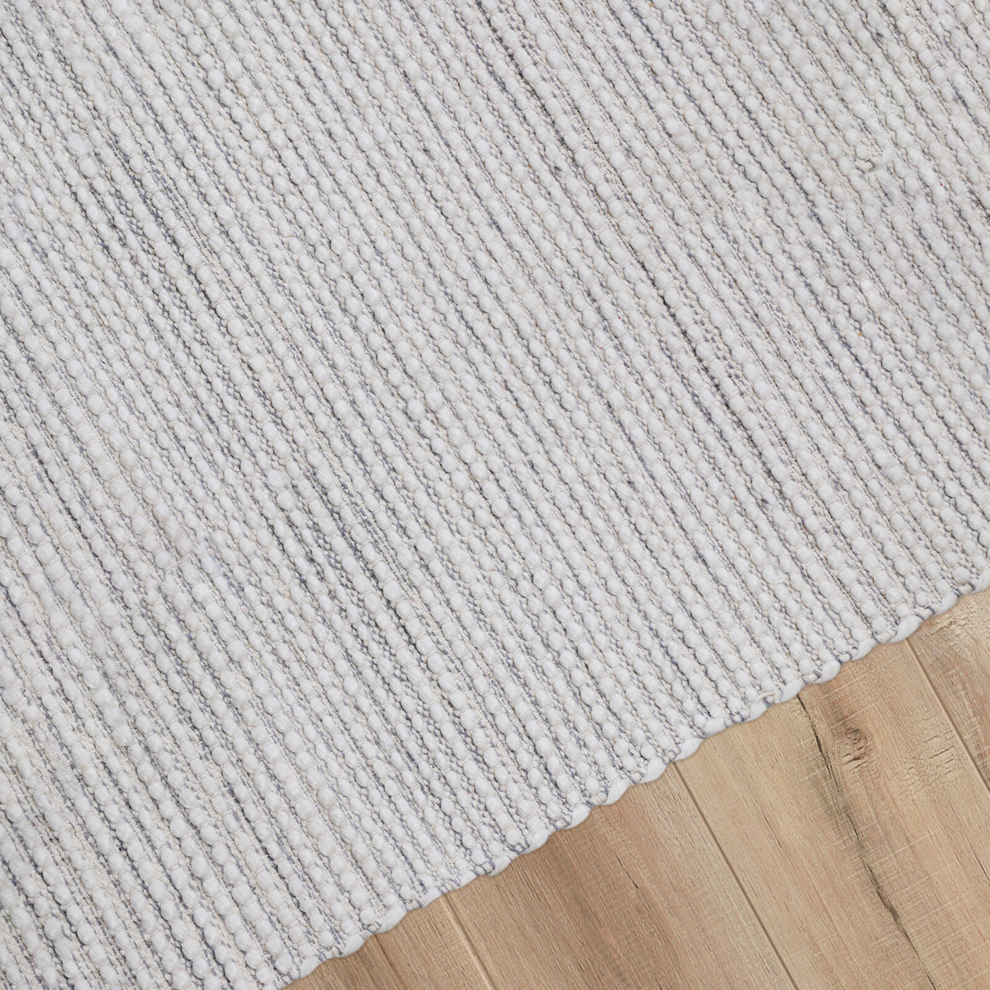 Lanta Cream Textured Flatweave Rug (200 X 300cm)