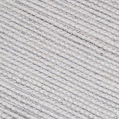 Lanta Cream Textured Flatweave Rug (200 X 300cm) - Baha