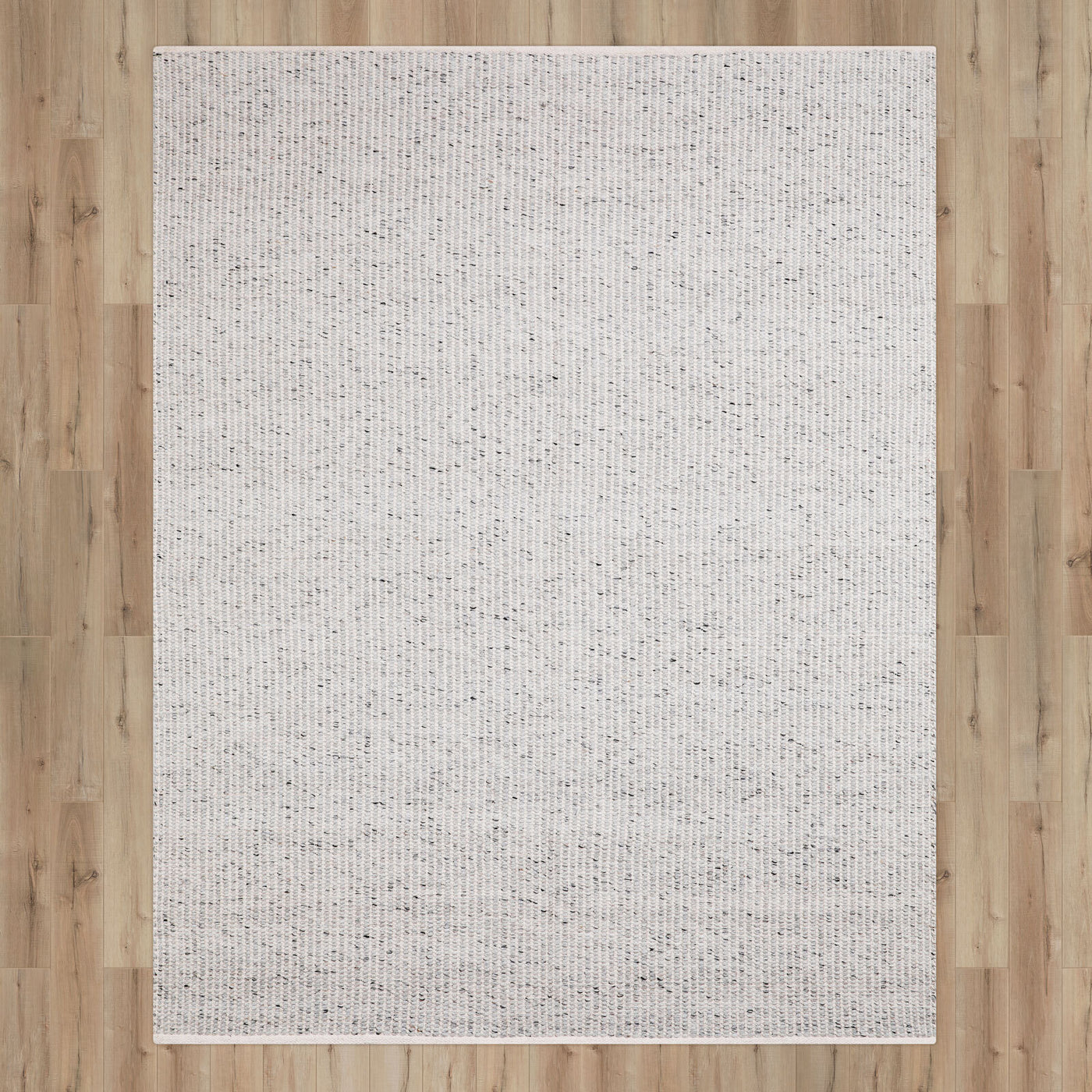 Vatersay Grey Felted Wool Rug (160 X 230cm)