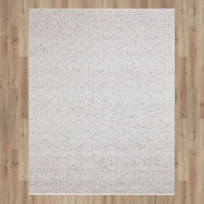 Vatersay Grey Felted Wool Rug (160 X 230cm)