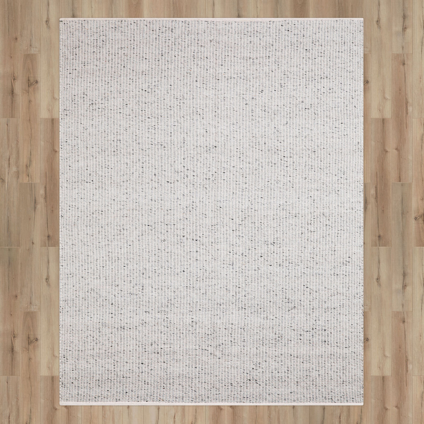 Vatersay Grey Felted Wool Rug (160 X 230cm) - Baha