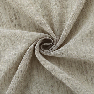 Sorrento S-Fold Sheer Curtain - Straw - Baha