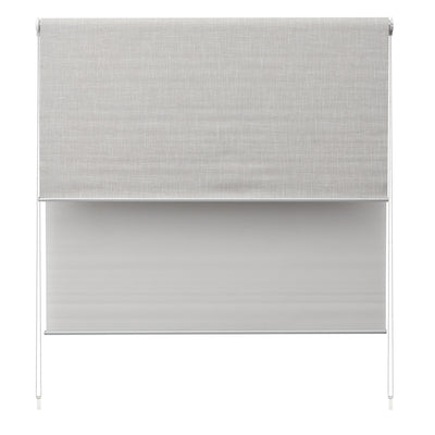 Nala Textured Blockout And Misha Sheer Double Roller Blind